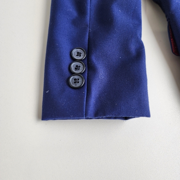 Yuan Lu Boys Blue Formal Suit Navy Blue Quality Made Pockets Sz 5 - Picture 8 of 9